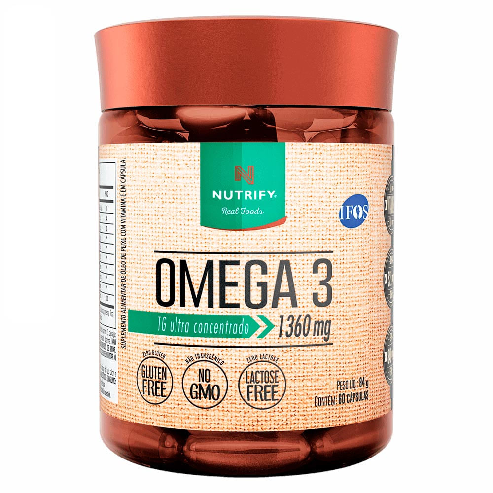 Ômega 3 Nutrify 60 Cápsulas PanVel Farmácias