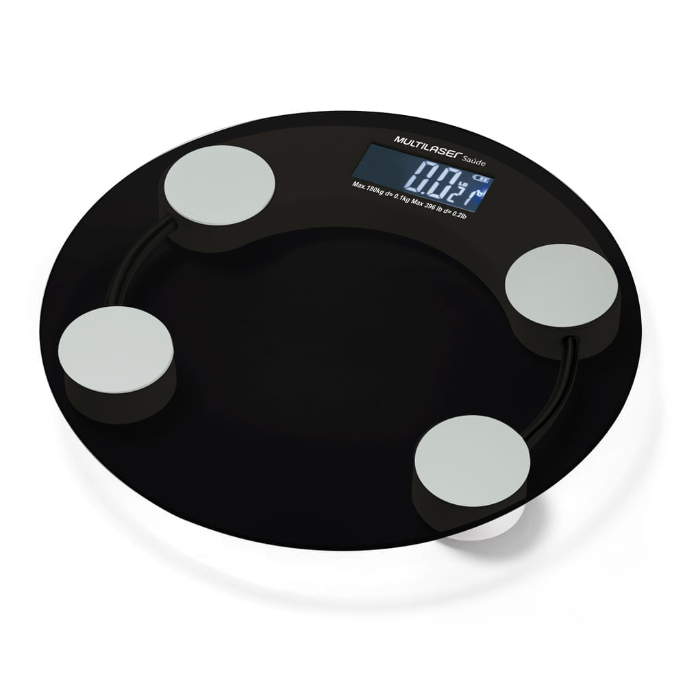 Balança Digital Eat Smart Multilaser Saúde HC024
