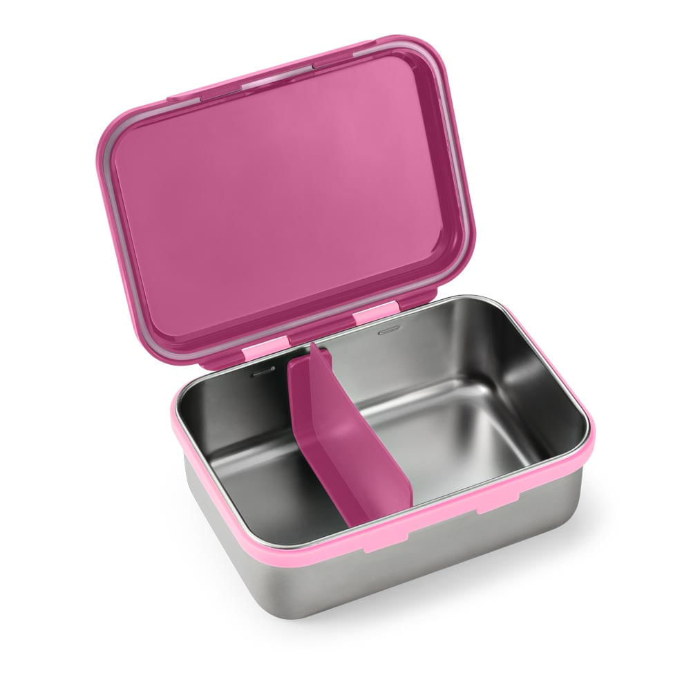 Box Aço Fisher Price Inox Bento Hot & Cold Shock Rosa