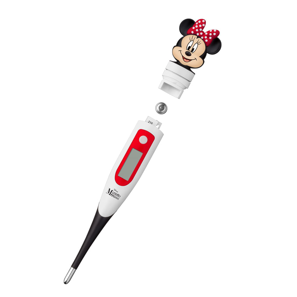 Termômetro Digital Minnie com Ponta Flexível Multilaser Saúde HC079