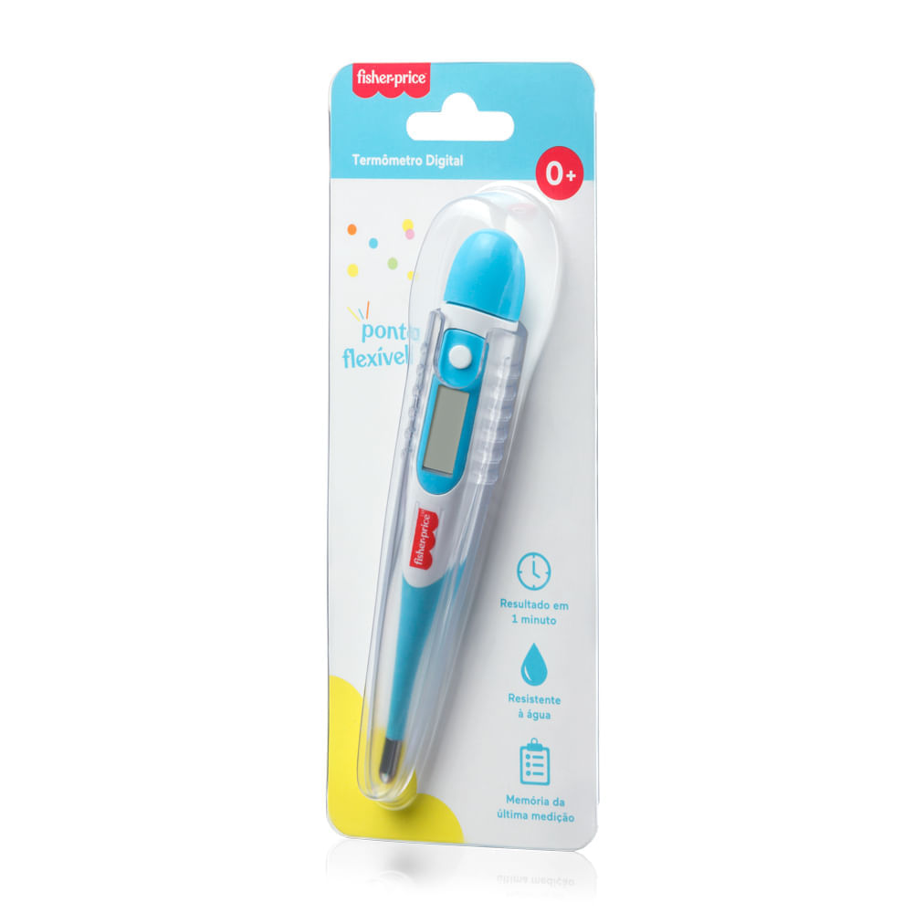 Termômetro Digital Fisher Price Com ponta Flexível