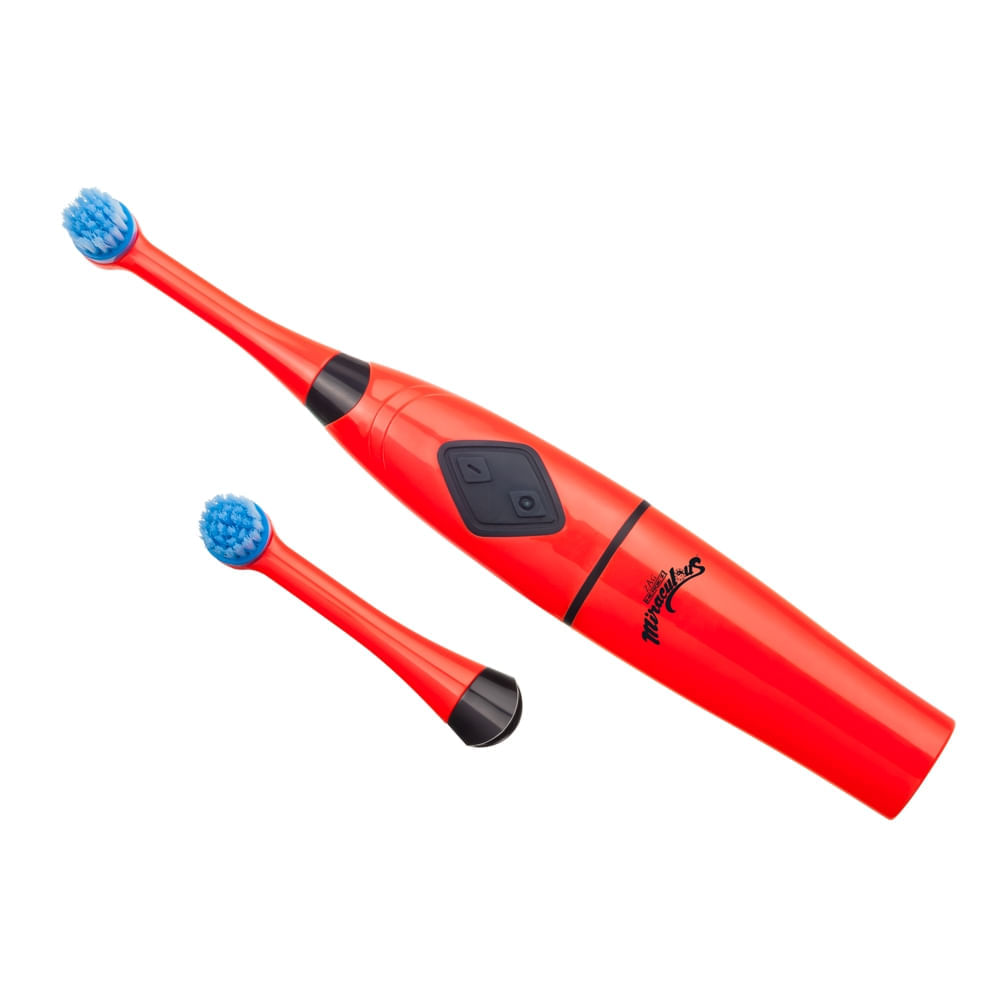 Escova Elétrica Rotacional infantil Lady Bug Miraculous HC428
