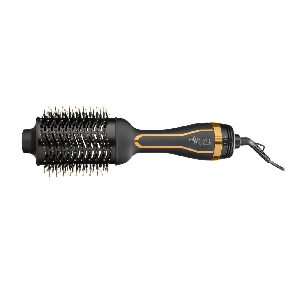 Escova Secadora Oval Cerâmica Essenza E Cabo Giratório Dourada EB087 - 110V