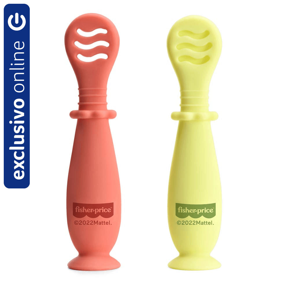 Colheres de Treinamento Com Ventosa Fisher Price Sortida