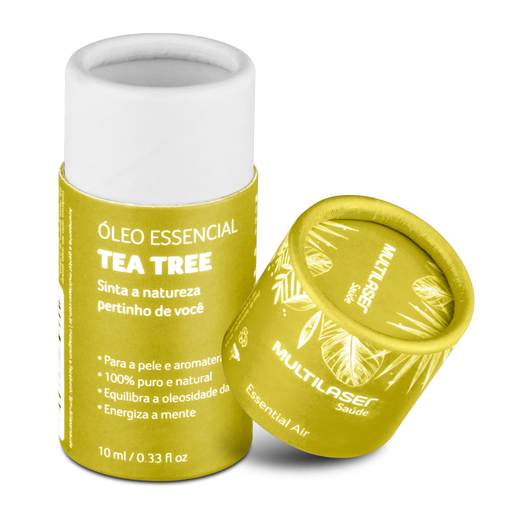 Óleo Essencial de Tea Tree Multilaser Saúde Curar 10ml
