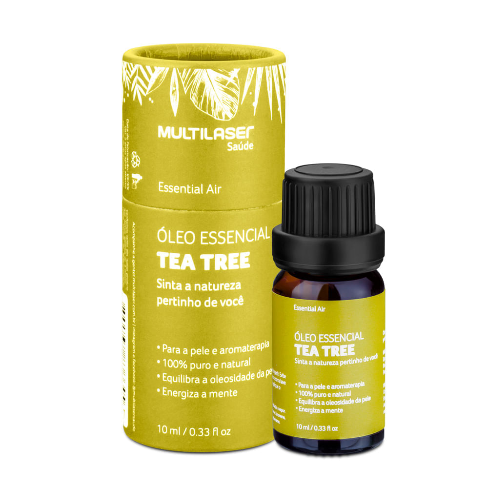 Óleo Essencial de Tea Tree Multilaser Saúde Curar 10ml