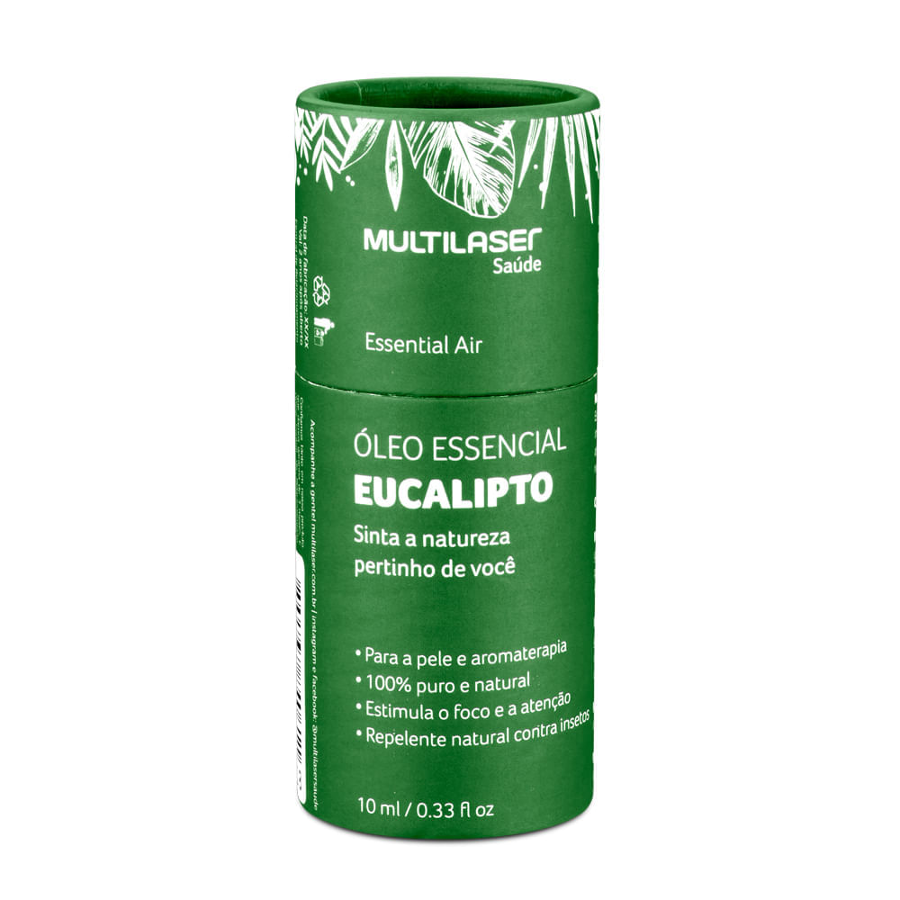 Óleo Essencial de Eucalipto 10 ml Multi Saúde HC128