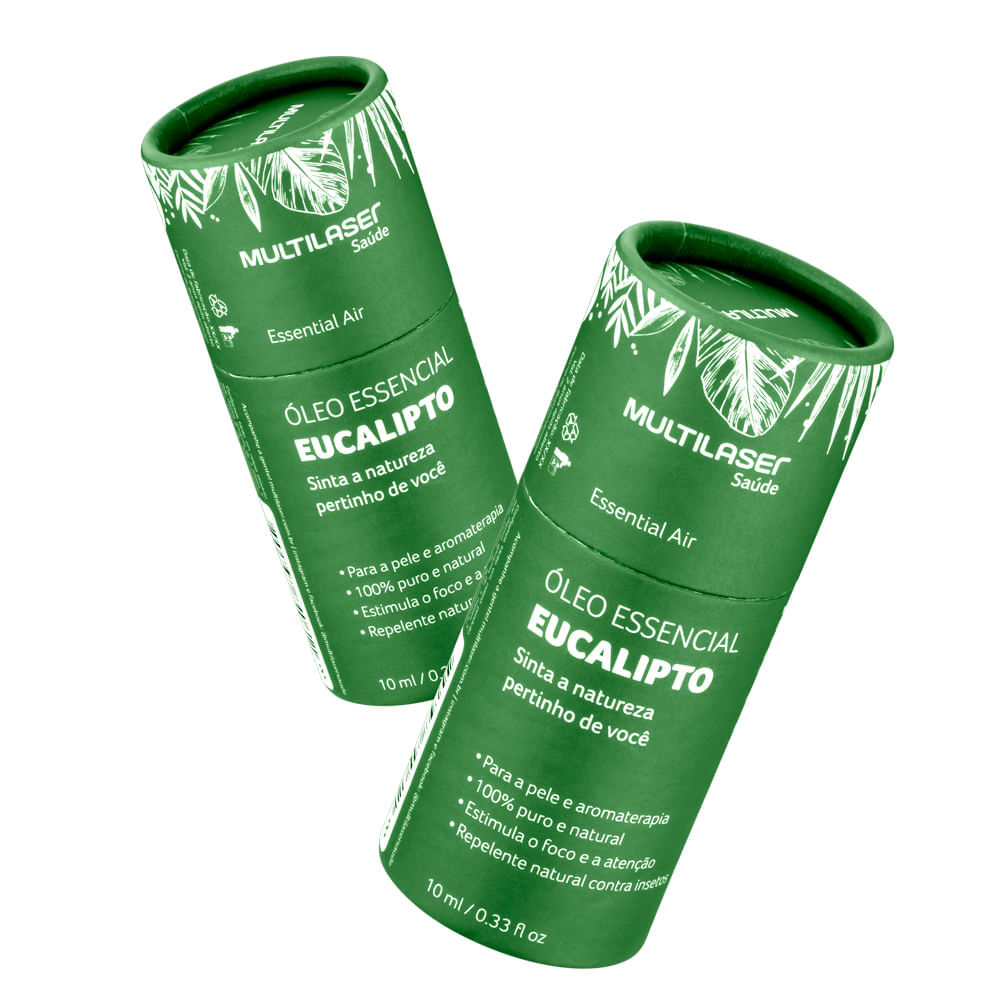 Óleo Essencial de Eucalipto 10 ml Multi Saúde HC128