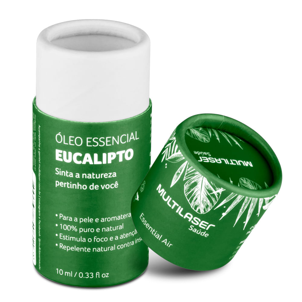 Óleo Essencial de Eucalipto 10 ml Multi Saúde HC128