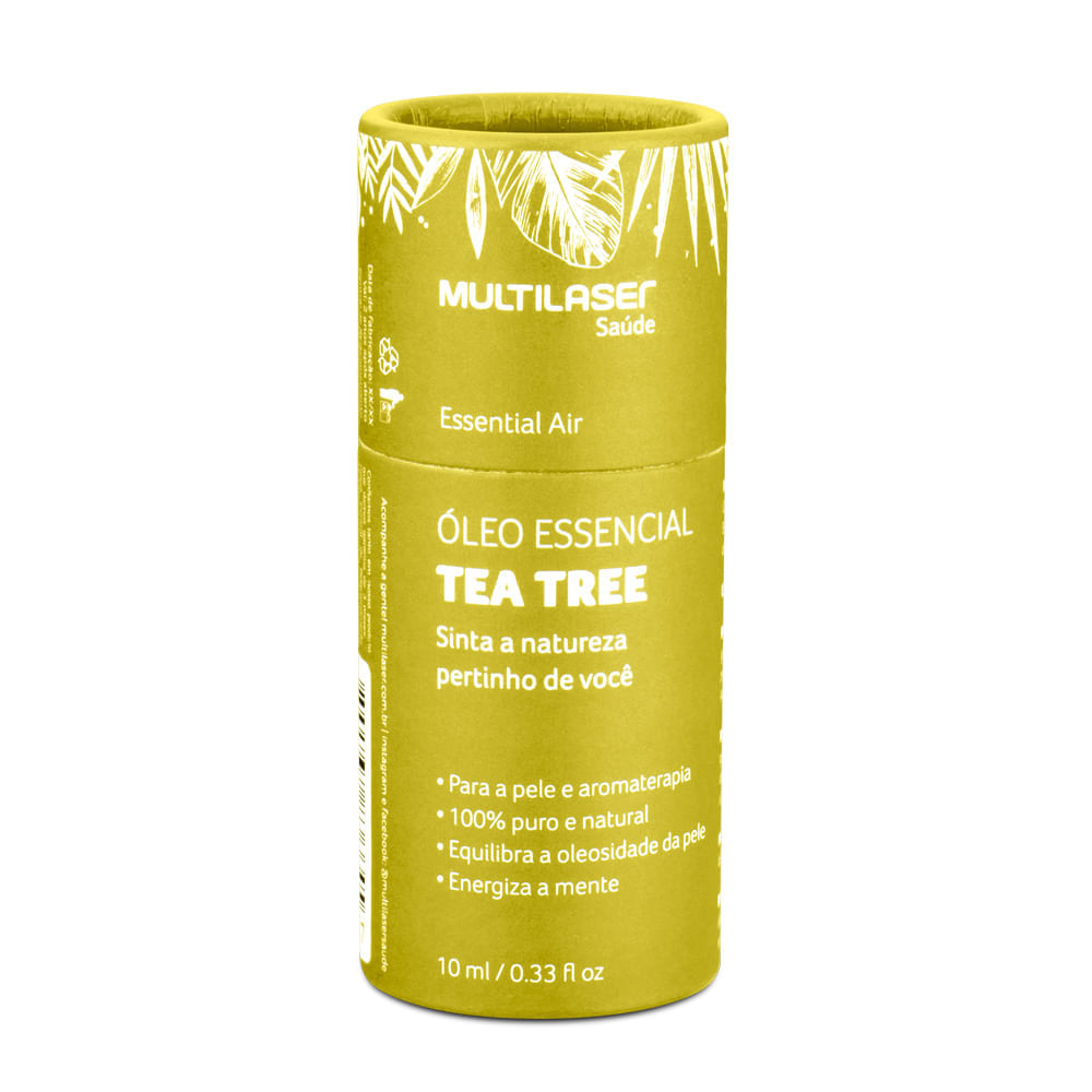 Óleo Essencial de Tea Tree Multilaser Saúde Curar 10ml