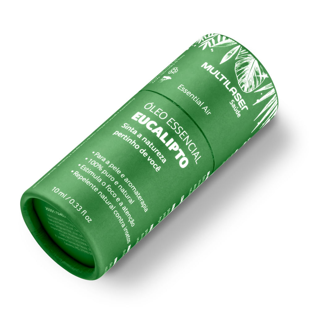 Óleo Essencial de Eucalipto 10 ml Multi Saúde HC128