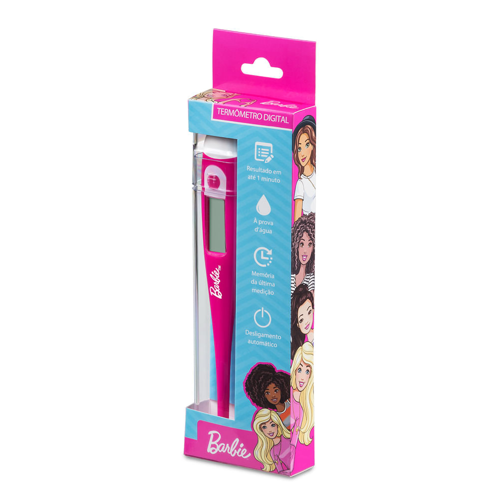 Termômetro Digital Barbie Mattel Multi Saúde HC202