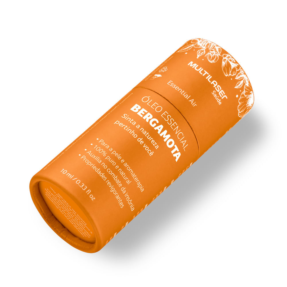 Óleo Essencial de Bergamota 10 ml Multi Saúde HC410