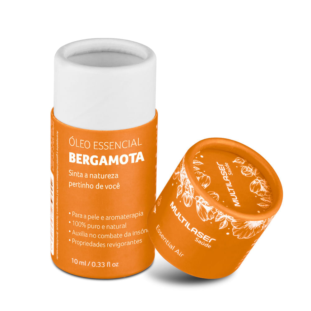Óleo Essencial de Bergamota 10 ml Multi Saúde HC410