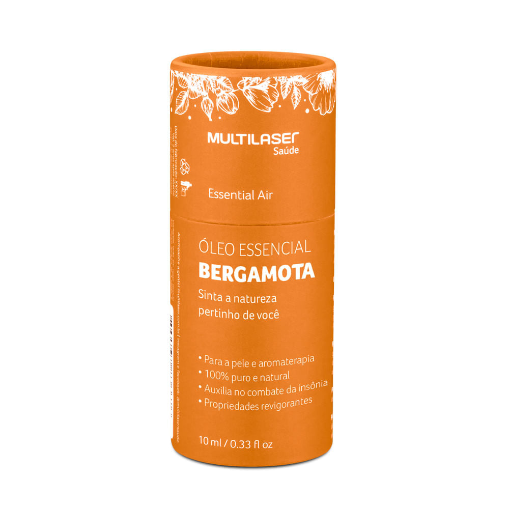Óleo Essencial de Bergamota 10 ml Multi Saúde HC410