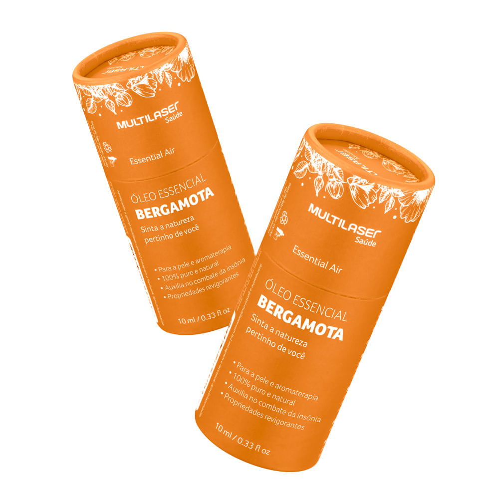 Óleo Essencial de Bergamota 10 ml Multi Saúde HC410