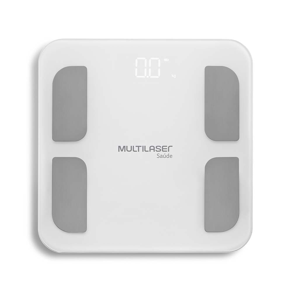 Balança com Bioimpedância Com Handle BioHealth Pro Multilaser Saúde HC060