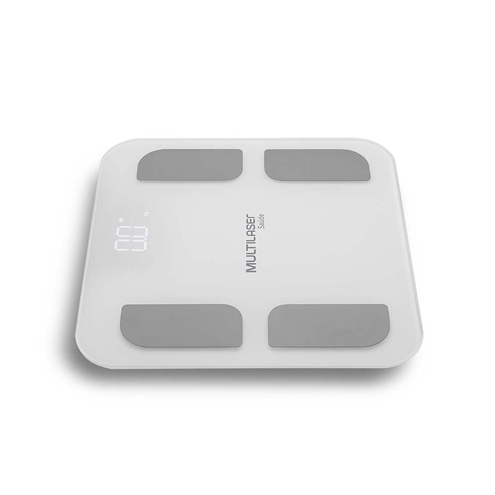Balança com Bioimpedância Com Handle BioHealth Pro Multilaser Saúde HC060