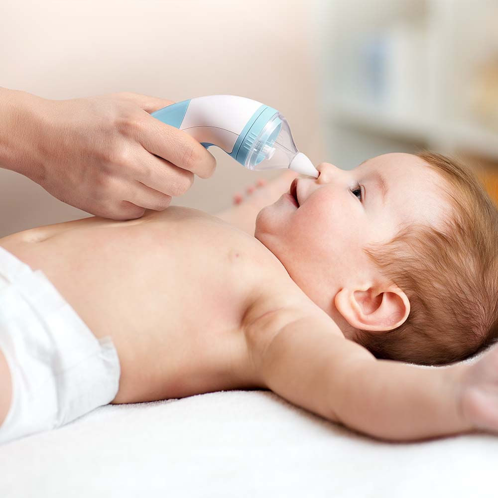 Aspirador Nasal Elétrico Azul Perfect Baby Multikids Baby BB1165