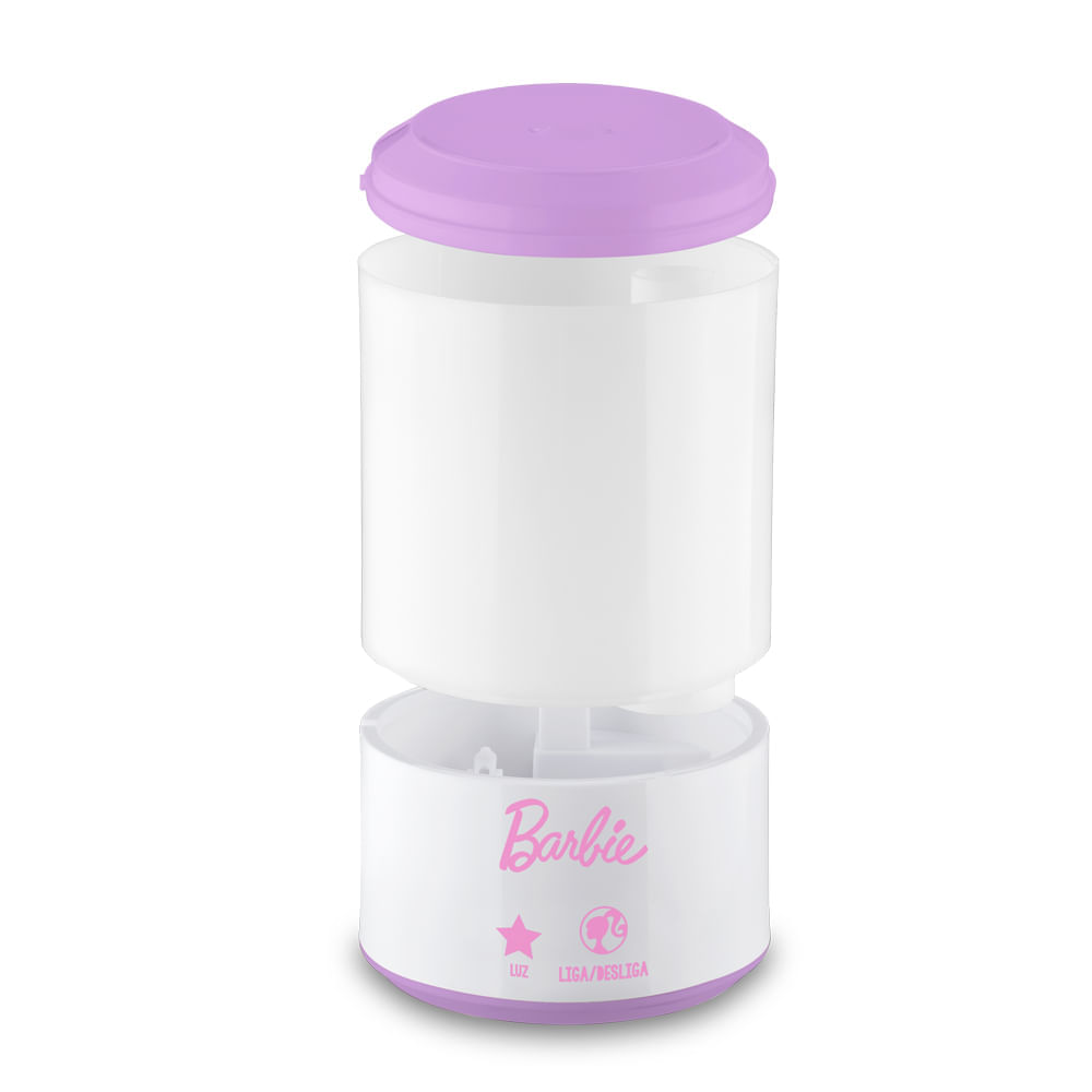 Kit Umidificador de Ar Ultrassônico e Termômetro Digital Barbie Multilaser