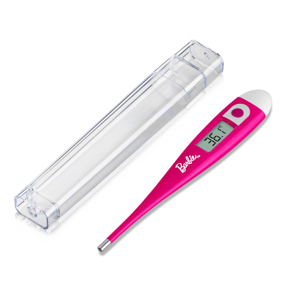 Kit Umidificador de Ar Ultrassônico e Termômetro Digital Barbie Multilaser