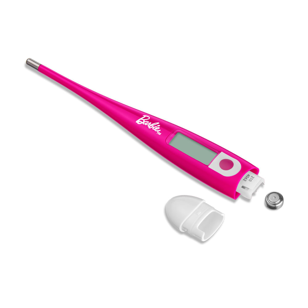 Kit Umidificador de Ar Ultrassônico e Termômetro Digital Barbie Multilaser
