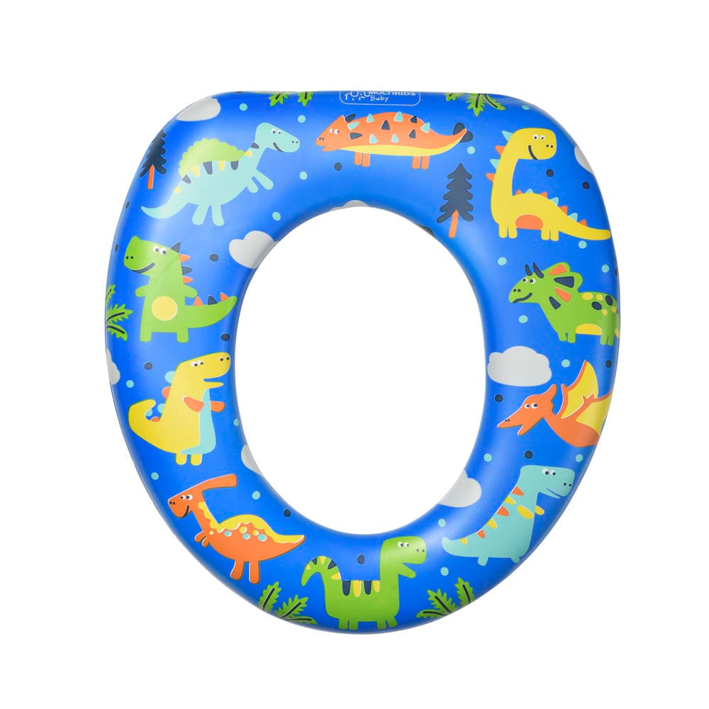 Kit Desfralde Escadinha Infantil E Redutor de Assento Multikids Baby Azul
