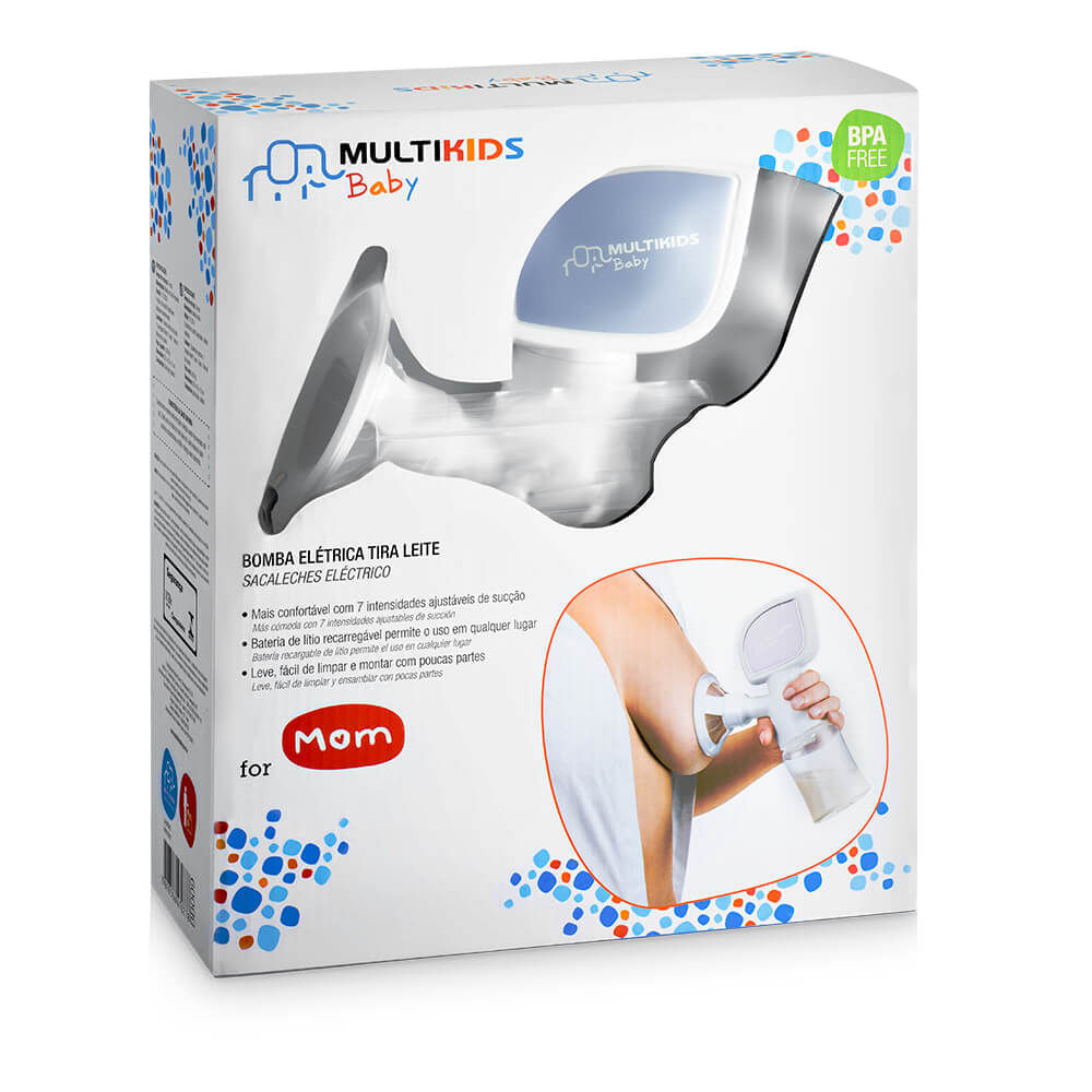 Bomba Tira Leite Elétrica Multikids Baby For Mom Bivolt