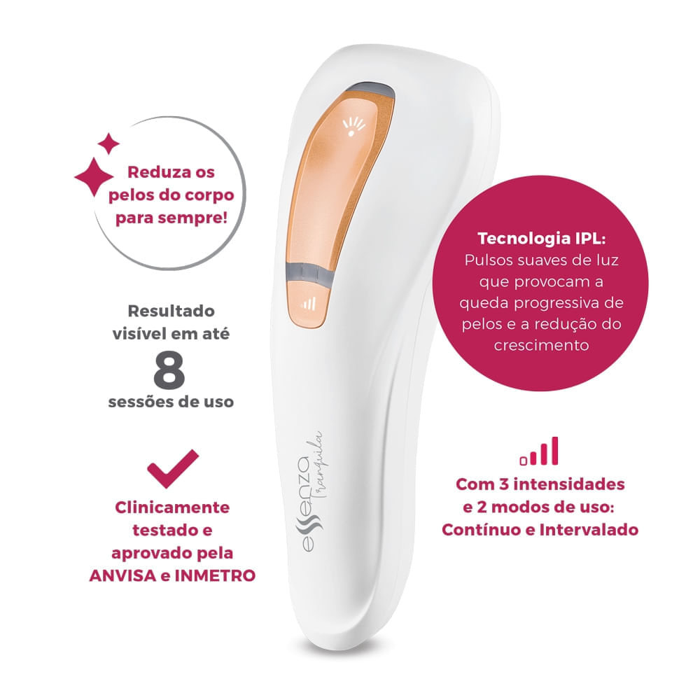 Depilador Por Luz Pulsada D'PIlle Multi HC212