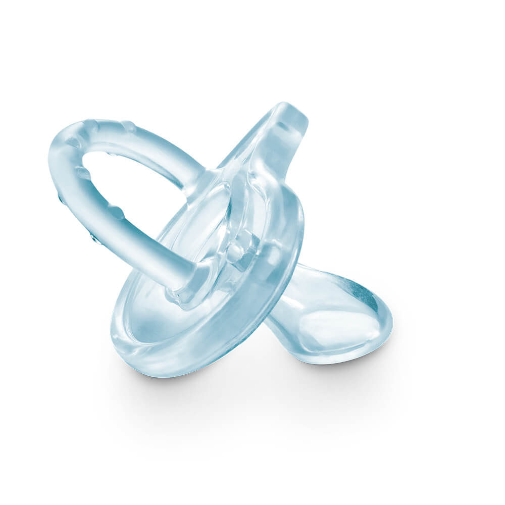 Chupeta 100% Silicone 0-6 meses Azul Multikids Baby BB036