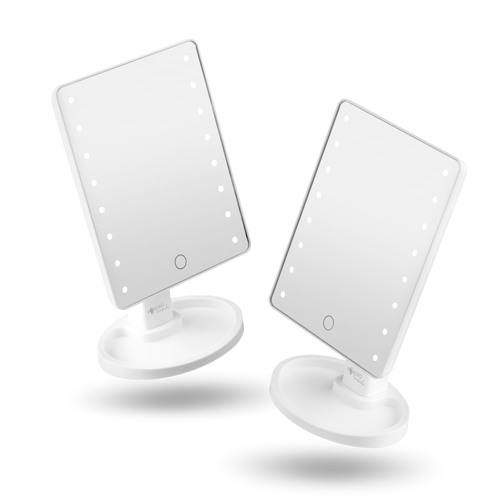 Espelho de Mesa Touch com LED Multi Care HC174
