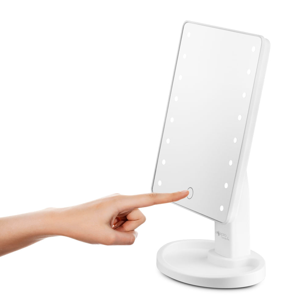 Espelho de Mesa Touch com LED Multi Care HC174