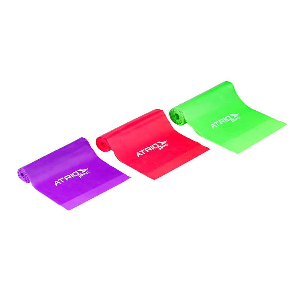 Kit de 3 Faixas Elásticas Atrio - ES400