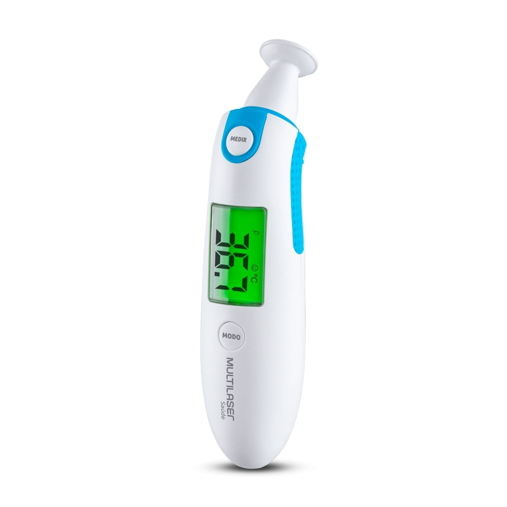 Termômetro Infravermelho Touch Care Multifunções Multilaser - HC498
