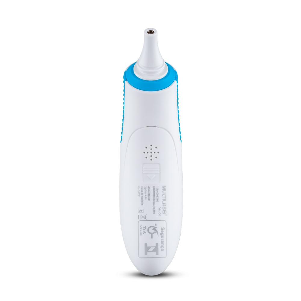 Termômetro Infravermelho Touch Care Multifunções Multilaser - HC498