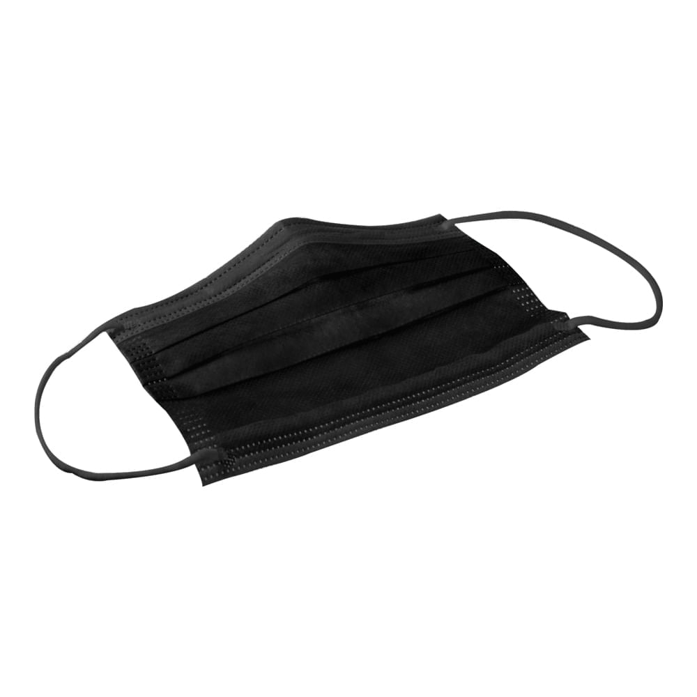Caixa com 50 Máscaras Cirúrgicas 3 Camadas Preto Multilaser Saúde HC367
