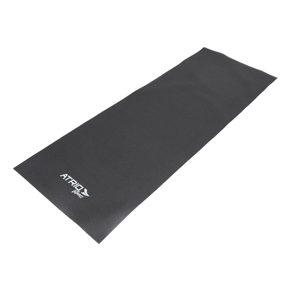 Tapete De Yoga Pvc Preto Atrio