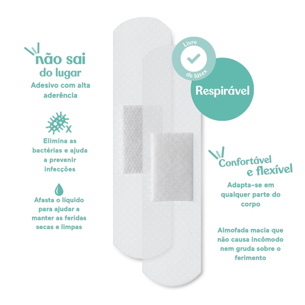 Curativo Fisher Price Transparente Com 8 Unidades