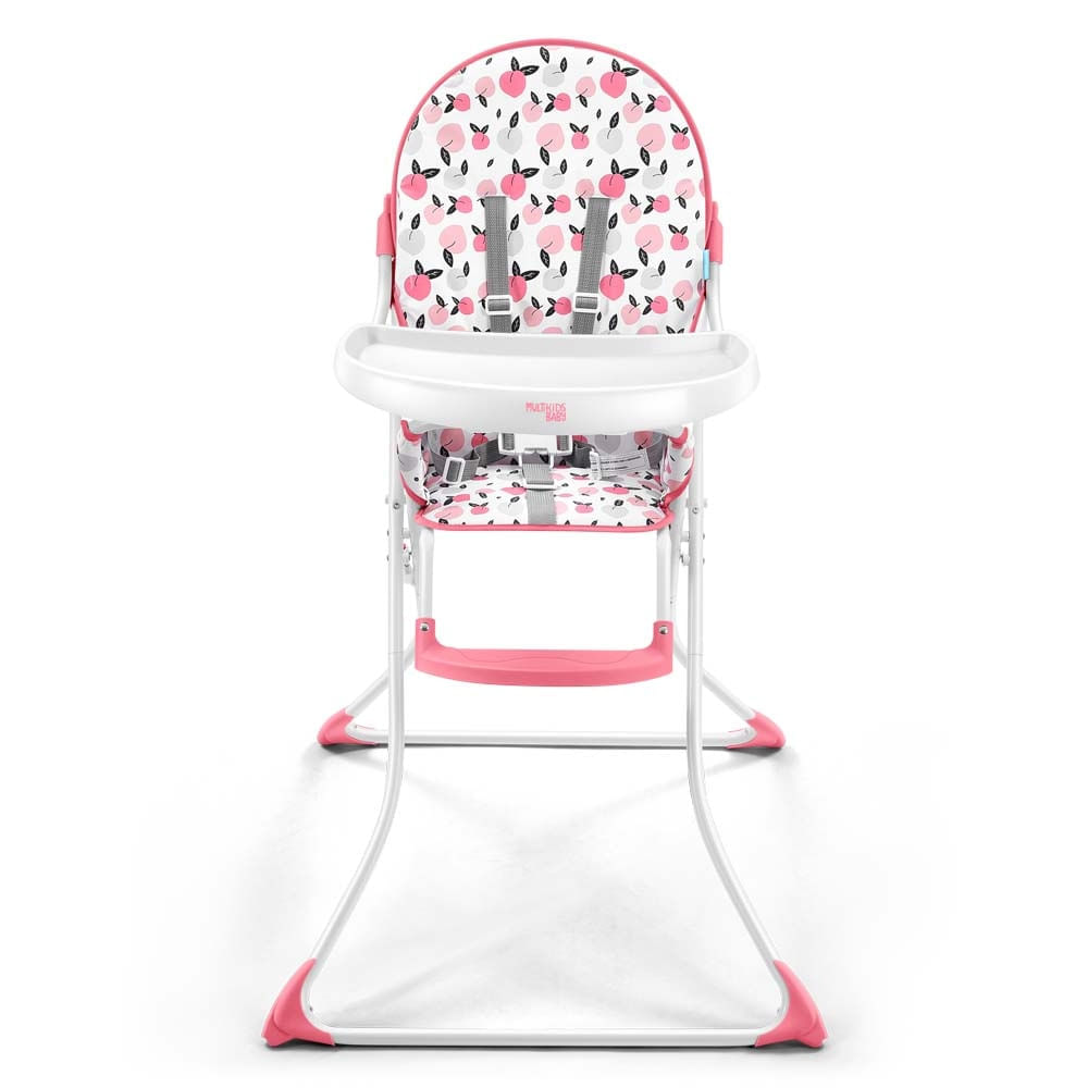 Cadeira De Alimentação Alta Slim 6m-15Kg Rosa Multikids Baby BB370