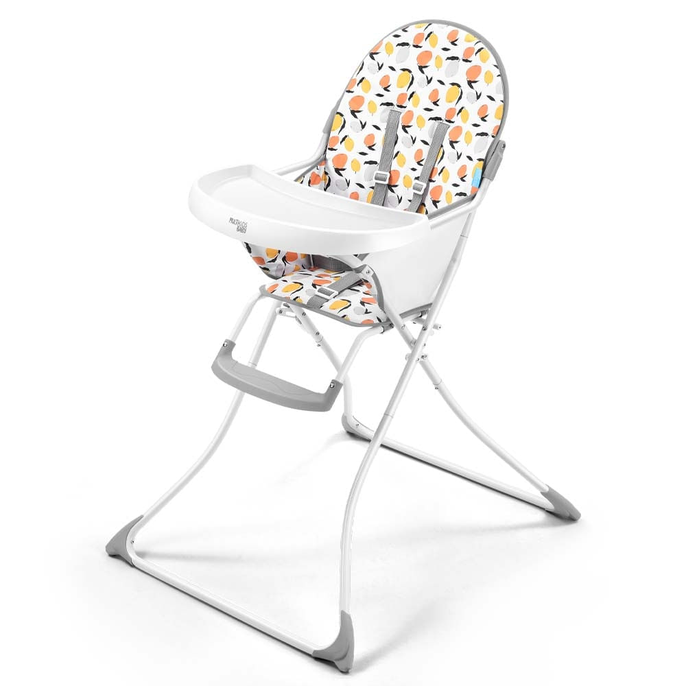 Cadeira De Alimentação Multikids Baby Alta Slim 6m-15Kg Cinza