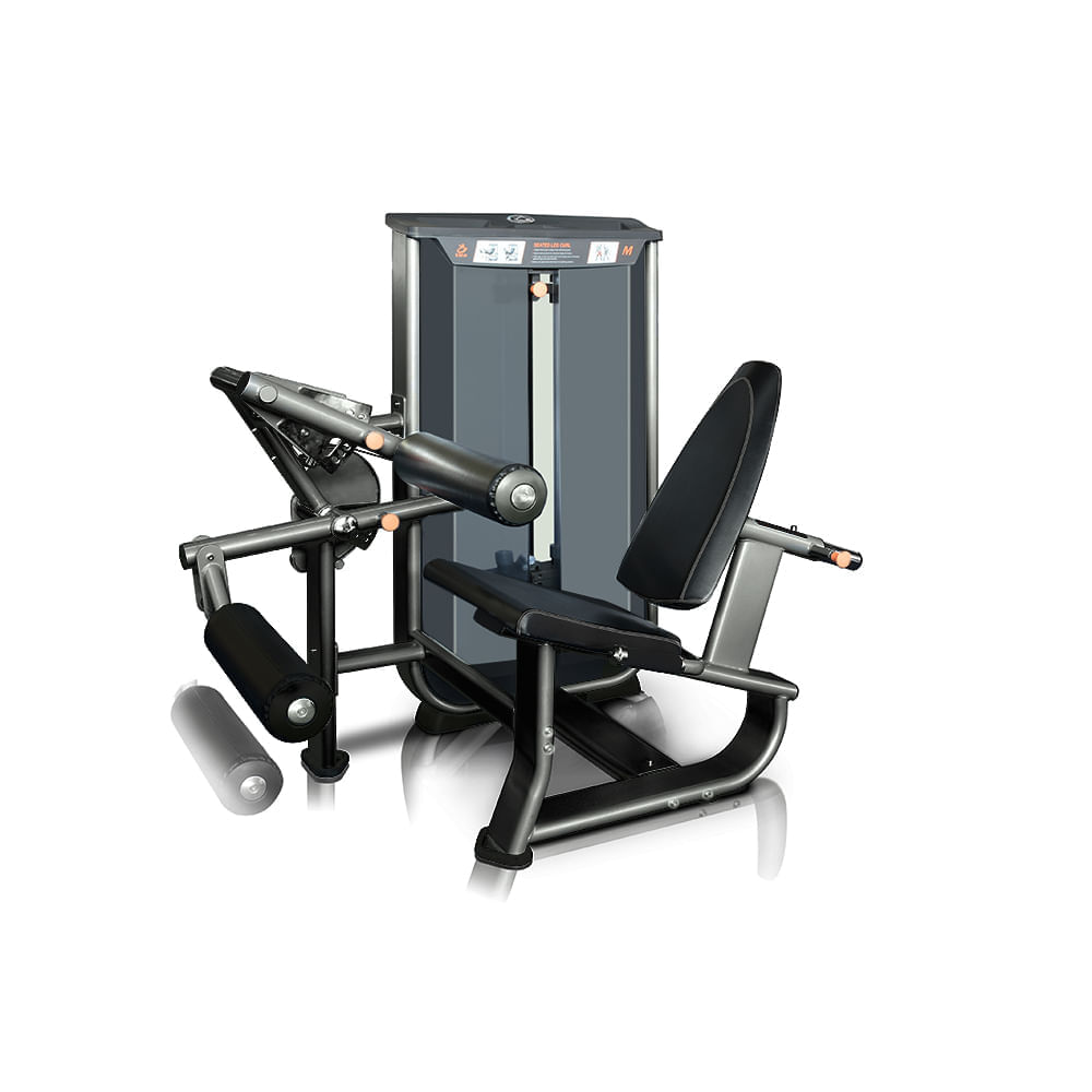 Leg Curl 81Kg Vita Preto Wellness - EM081