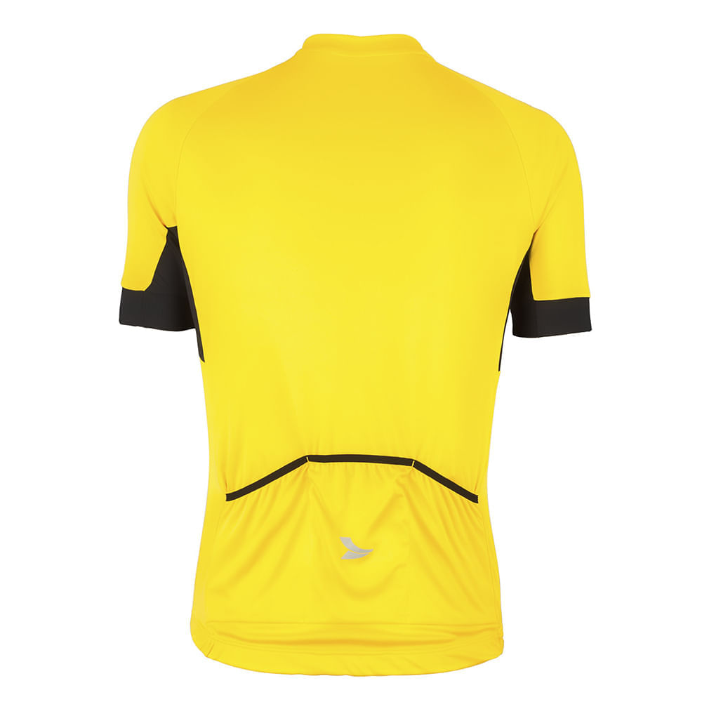 Camisa de Ciclismo Amarela Masculina Tam. M Atrio