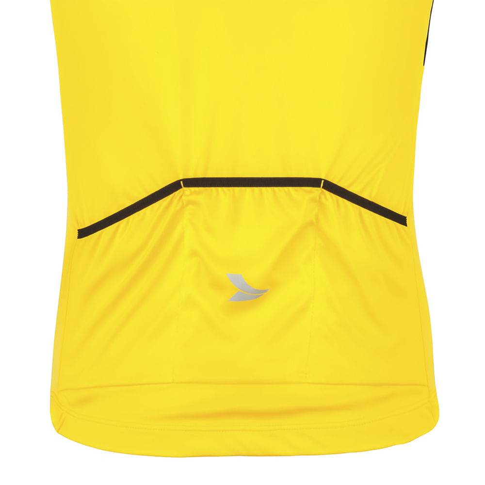 Camisa de Ciclismo Amarela Masculina Tam. M Atrio