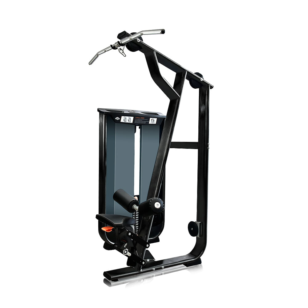 Lat Pull Vita (Puxador Alto Cabo) Preto Wellness - EM053