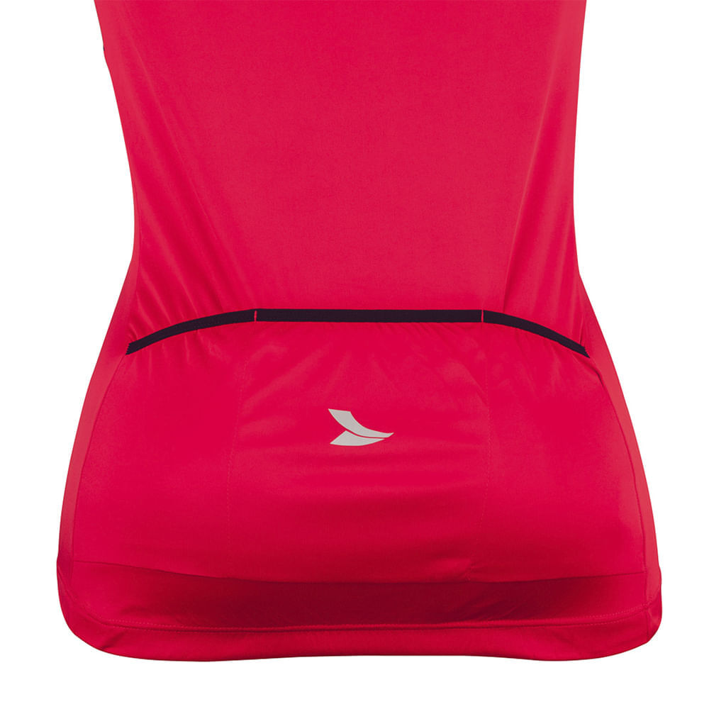 Camisa de Ciclismo Sport Vermelha Feminina Tam. PP Atrio