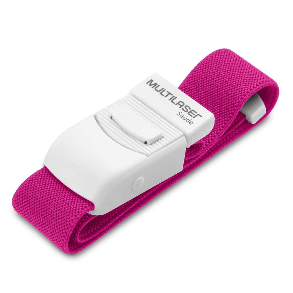 Garrote em Tecido Rosa 40cm Multilaser Saude - HC660