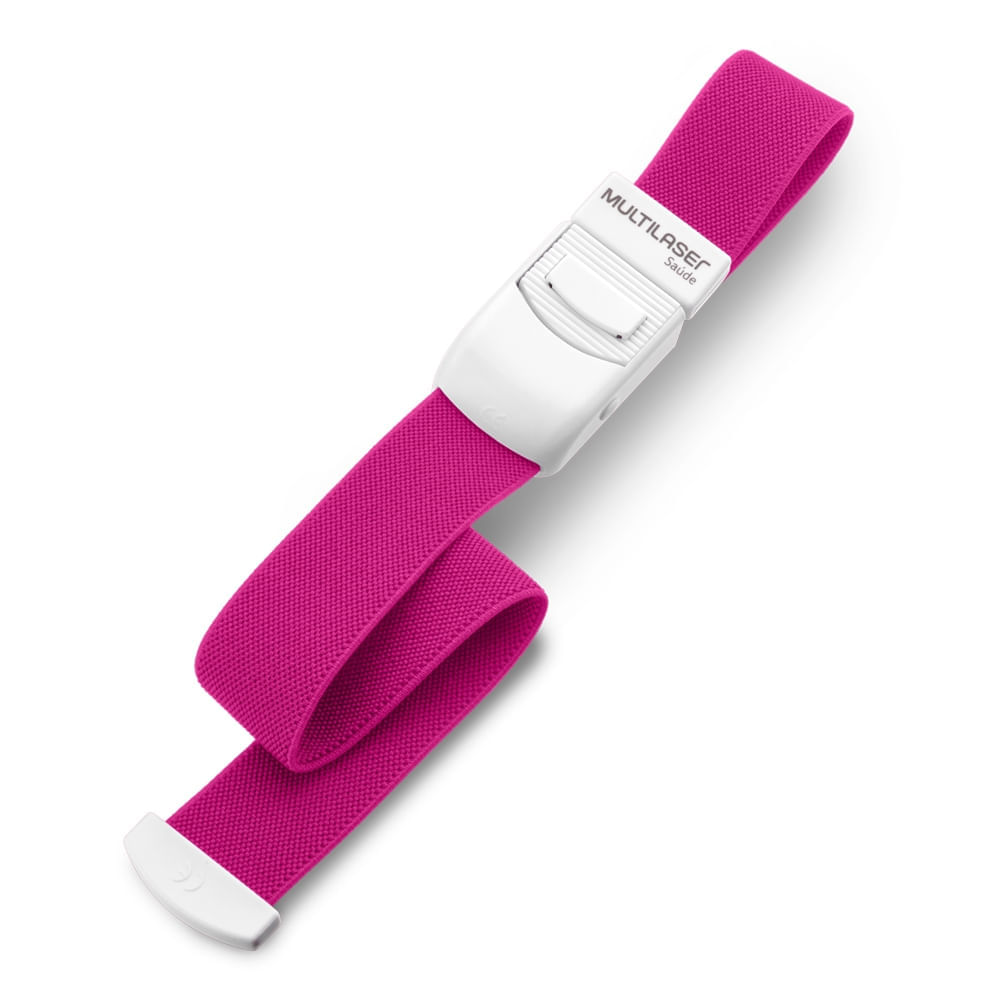 Garrote em Tecido Rosa 40cm Multilaser Saude - HC660