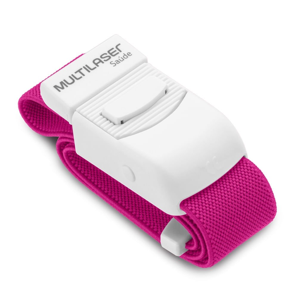 Garrote em Tecido Rosa 40cm Multilaser Saude - HC660