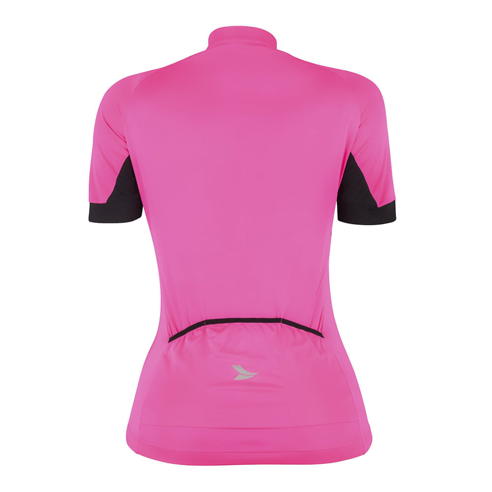 Camisa de Ciclismo Sport Rosa Feminina Tam. G Atrio