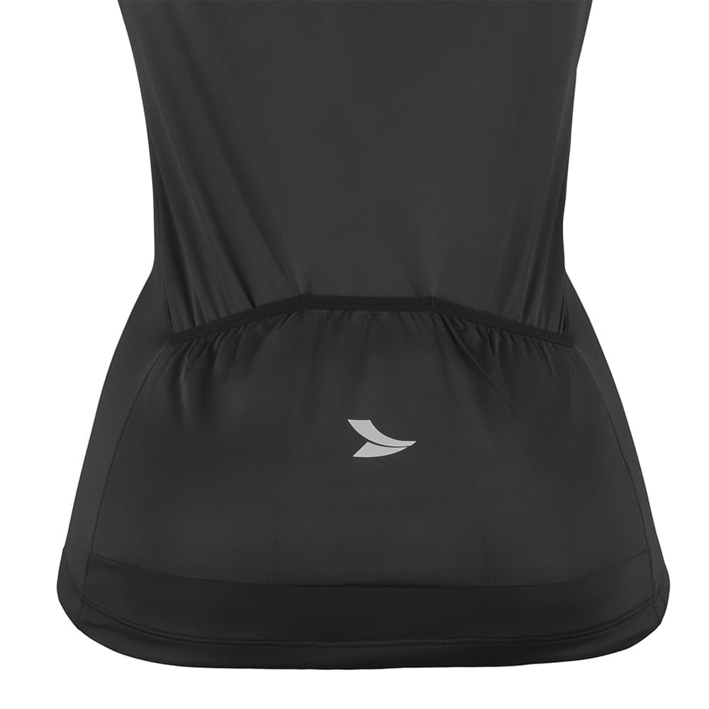 Camisa de Ciclismo Sport Preta Feminina Tam. P Atrio